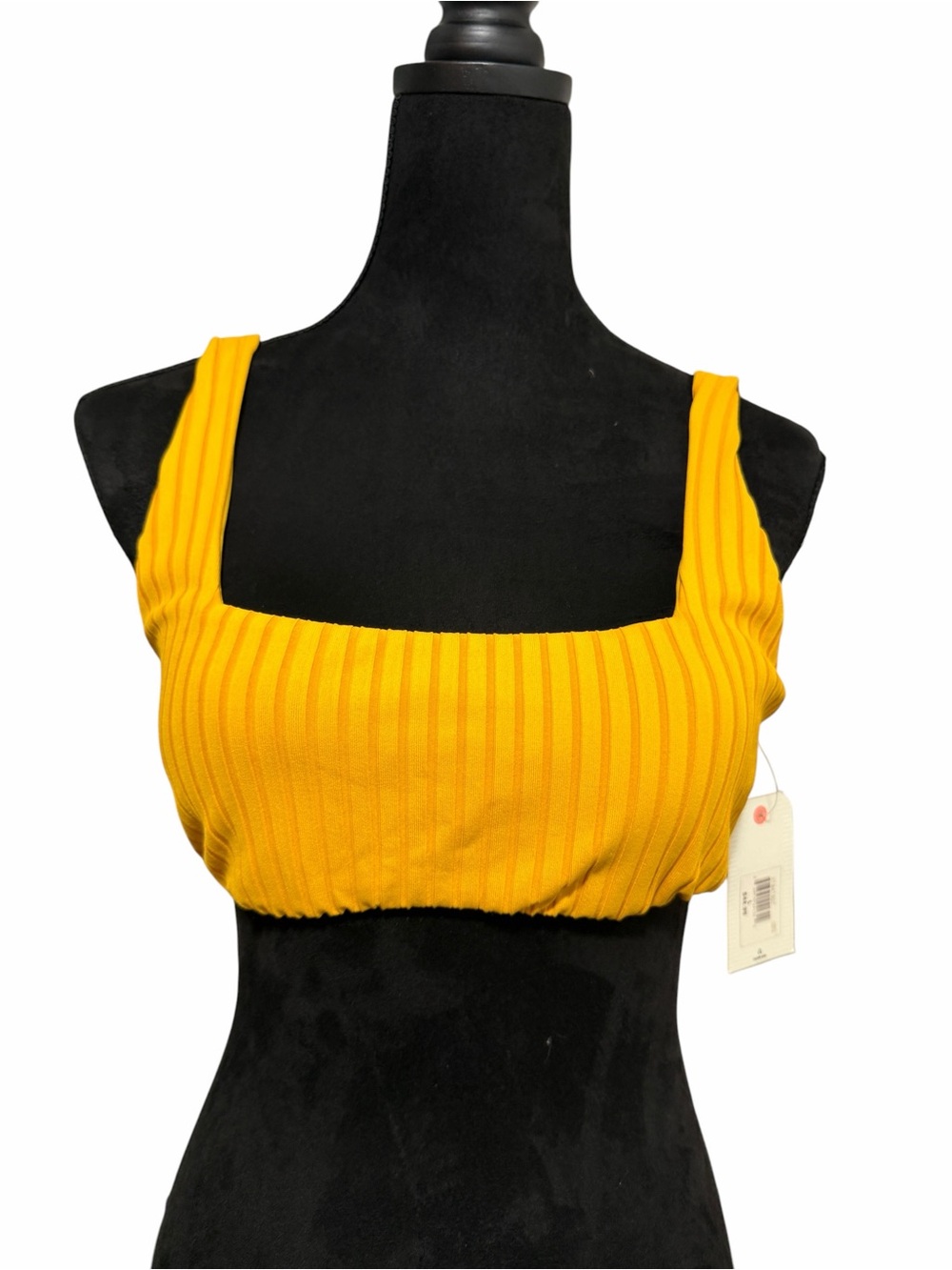 Billabong Ribbed Swim Top Yellow